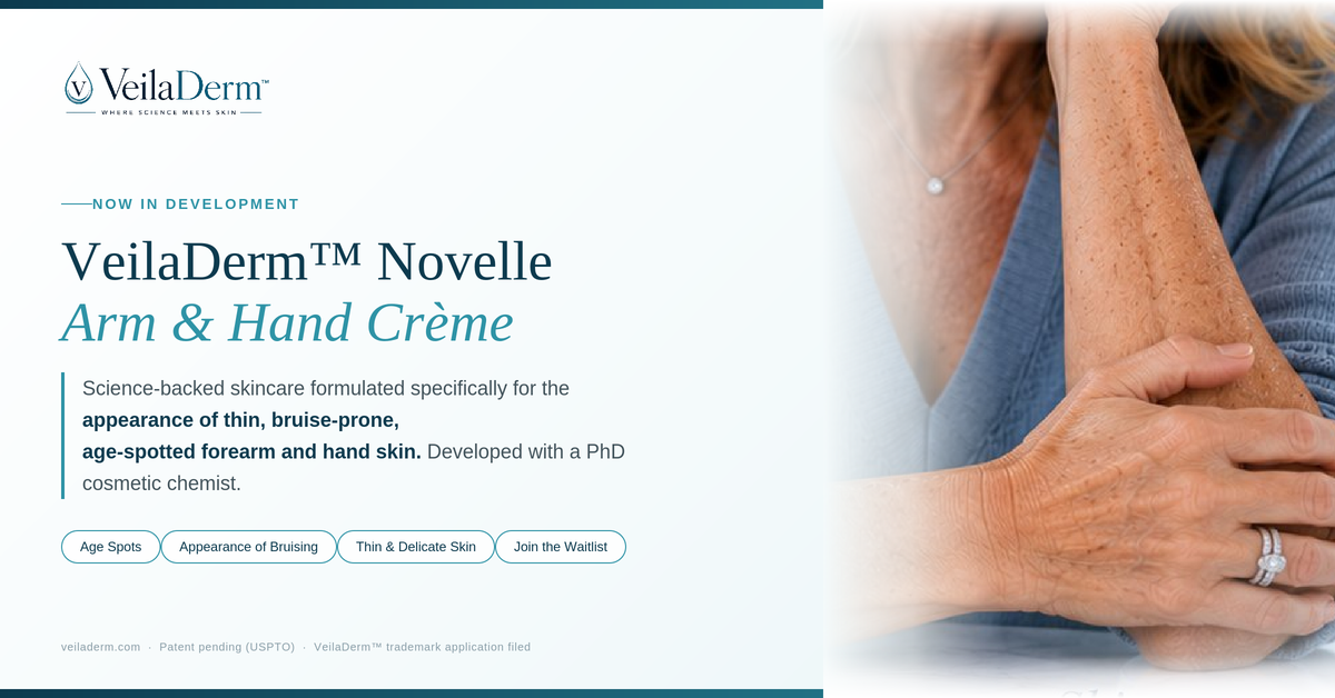 VeilaDerm™ Novelle — Arm & Hand Crème for Aging Skin